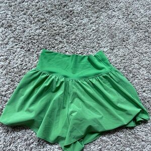 Green Women's Shorts